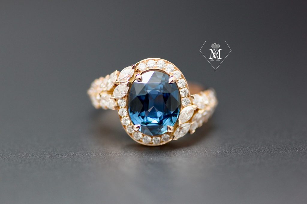 Bague de fiançailles sur mesure paris|