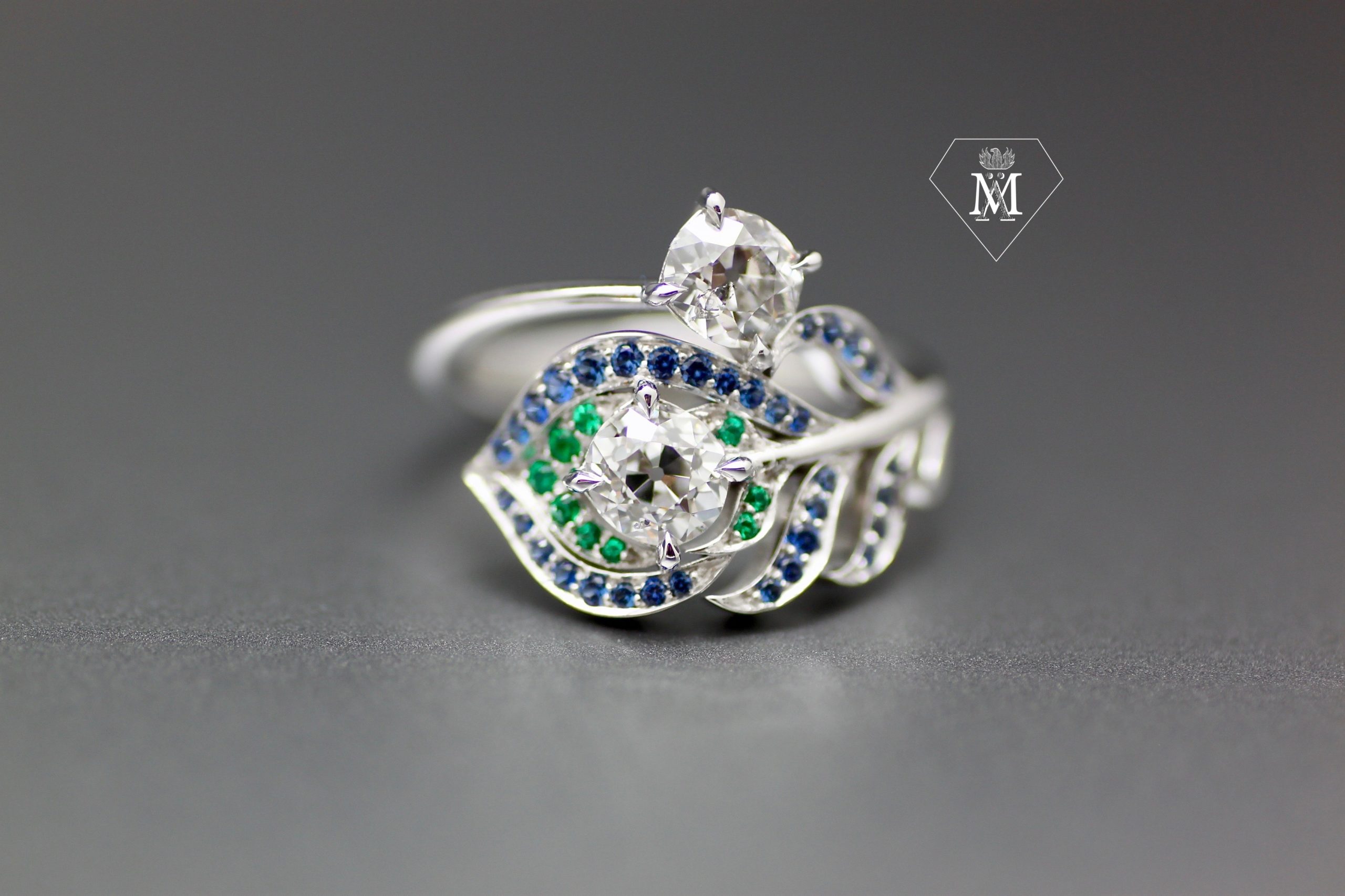 Bague de fiançailles sur mesure